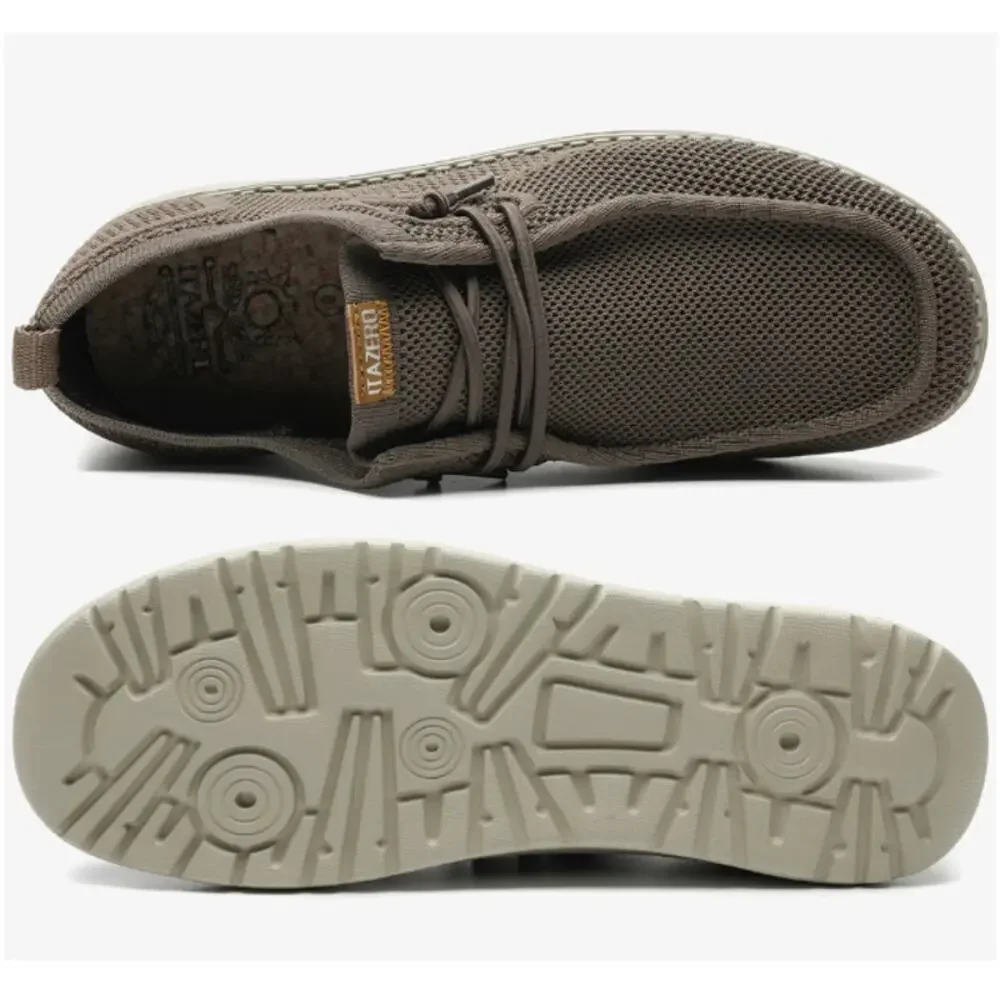 New ITAZERO Men's Khaki Distinto Loafers Casual Shoes Size 14